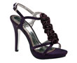 Prom shoes in white, ivory, black, metallic, and clear 